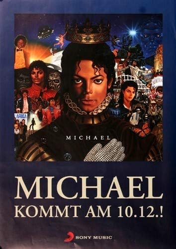 Michael Jackson - Review, 2010 » Konzertplakat/Premium Poster | Live Konzert Veranstaltung | DIN A1