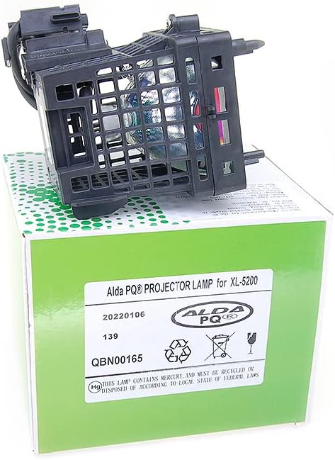 Alda PQ Premium, Beamer Lampe kompatibel mit SONY KDS-55A2000, KDS-50A3000, KDS-60A2000, SXRD XL5200