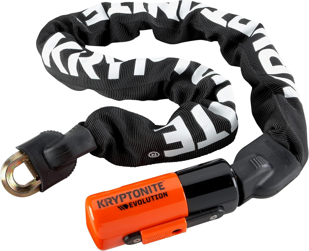 Kryptonite 808 Kabelschloss Evolution series 4 Integrated Chain 1090, Schwarz, 90cm &amp; 152080 Kabelsc