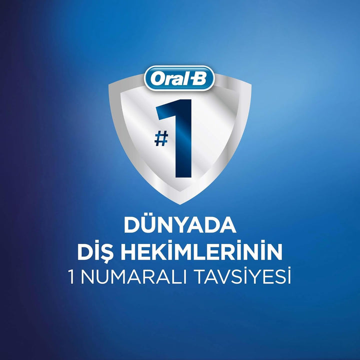 Oral-B Zahnbürste Ersatzkopf Cross Action schwarz 4 Stück