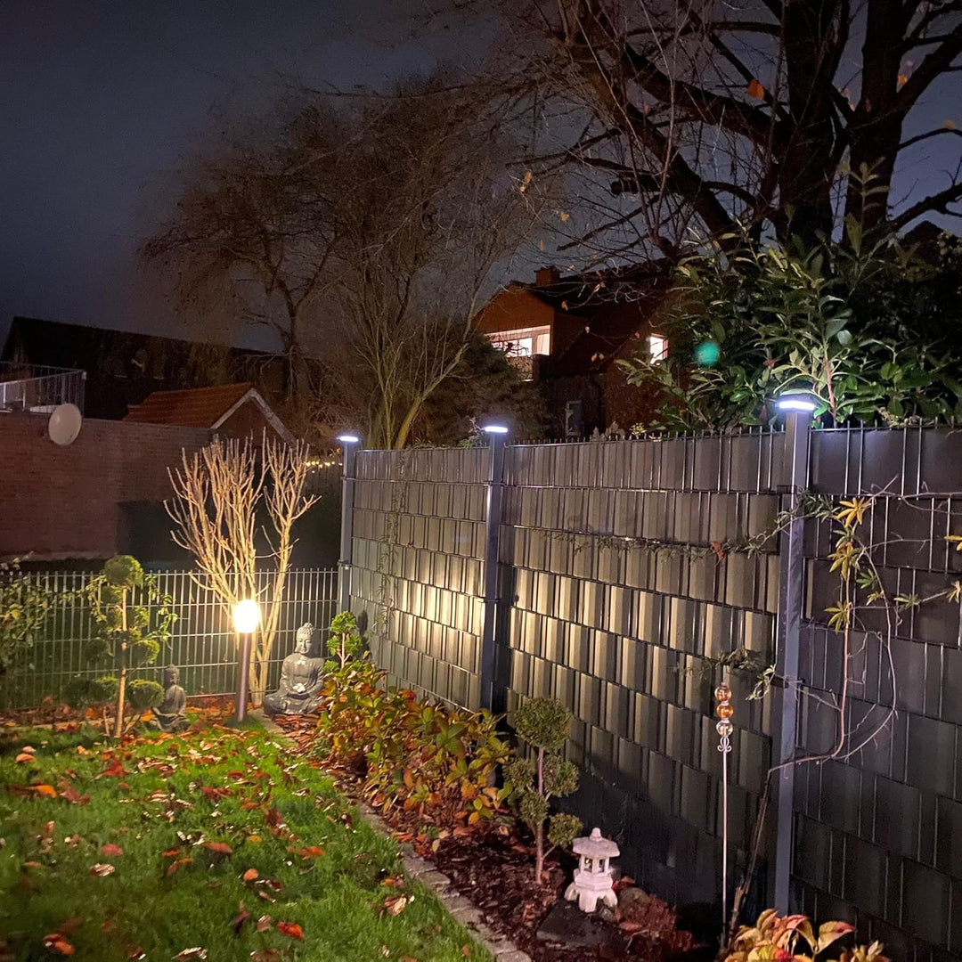 LED Solar-Pfostenkappe KAPPA (Weiss), Weiss