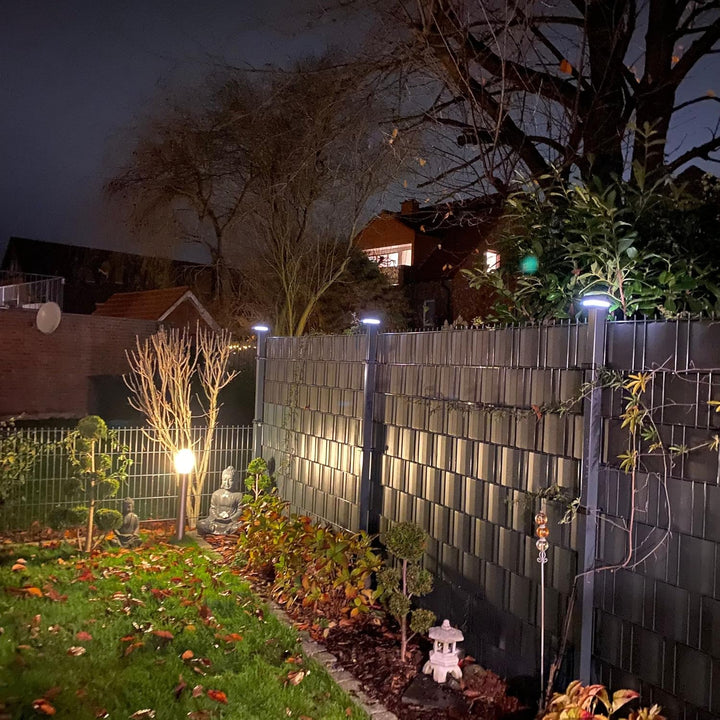 LED Solar-Pfostenkappe KAPPA (Weiss), Weiss