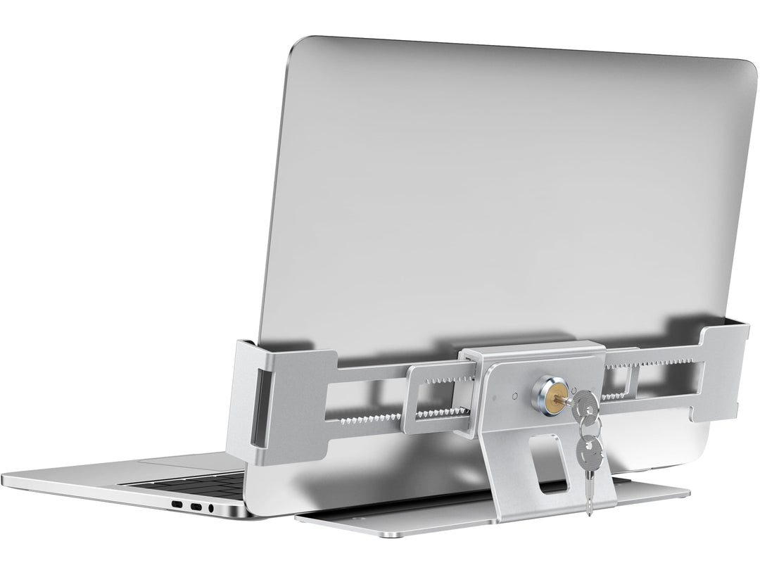AboveTEK Laptop-Schliessstation, Aluminium-MacBook-Sicherheitsschloss mit sicherem Kupferzylinder, k