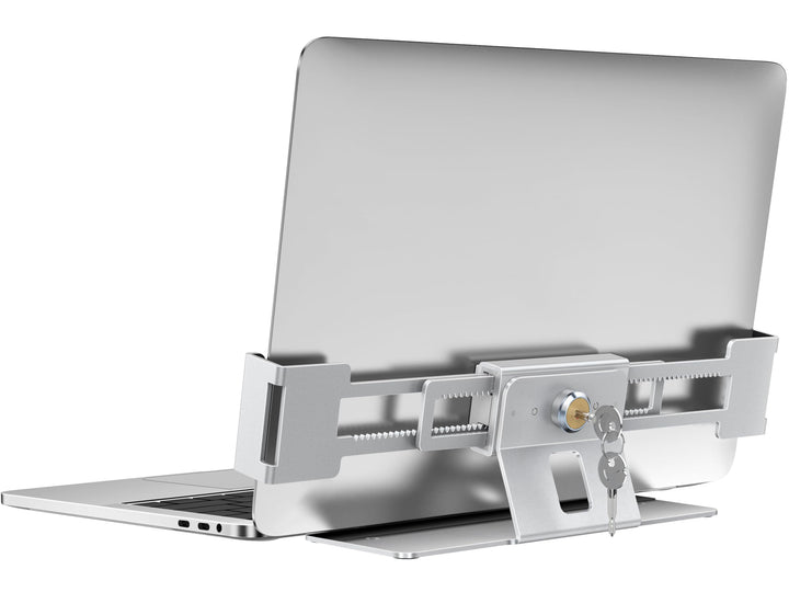 AboveTEK Laptop-Schliessstation, Aluminium-MacBook-Sicherheitsschloss mit sicherem Kupferzylinder, k