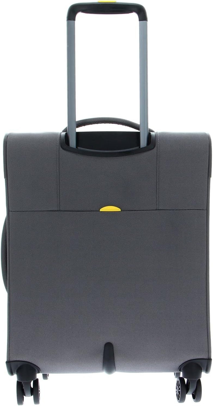 Mandarina Duck Unisex Smile & Go Trolley Cabin Steel P10jnv01 Gepäck- Koffer, Steel