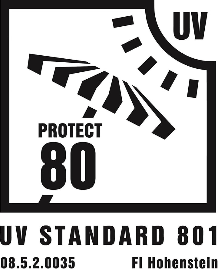 Doppler Absolut wasserdichter Gartenschirm Waterproof 260x150 Pistazie, UV-Schutz 80, MADE IN AUSTRI