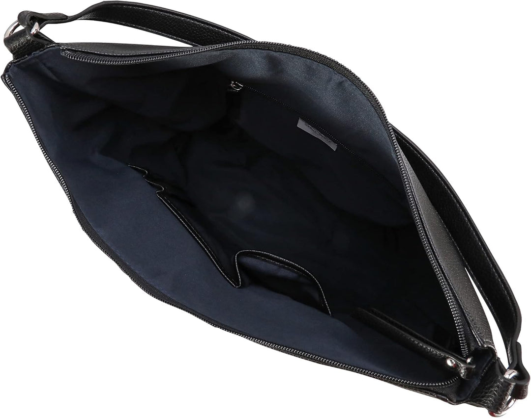 Gerry Weber - vistara hobo lhz Dunkelgrau Farbe:schwarz / Material:polyester,pu, Farbe:schwarz / Mat