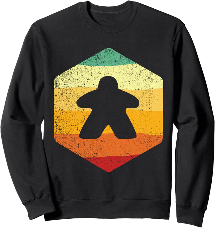 Meeple Tisch-Gamer Sweatshirt