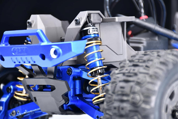 Aluminium 7075 Alloy Front Upper and Lower Bulkhead for Traxxas 1/16 Mini Maxx 4WD RTR Brushless Mon