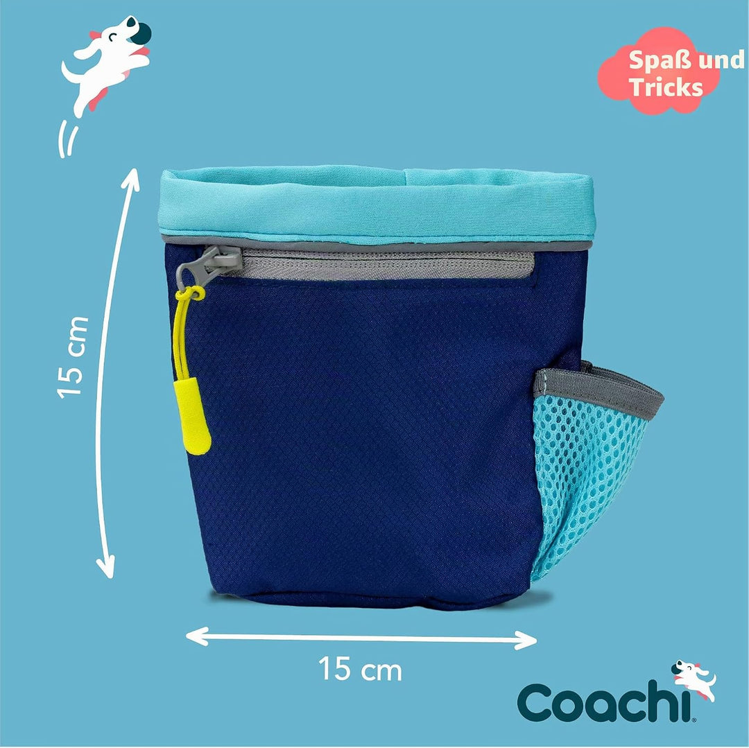 Coachi Train & Treat Bag, Beutel, geräumiges Leckerli-Fach, Reissverschlussfach, Kordelverschluss, s