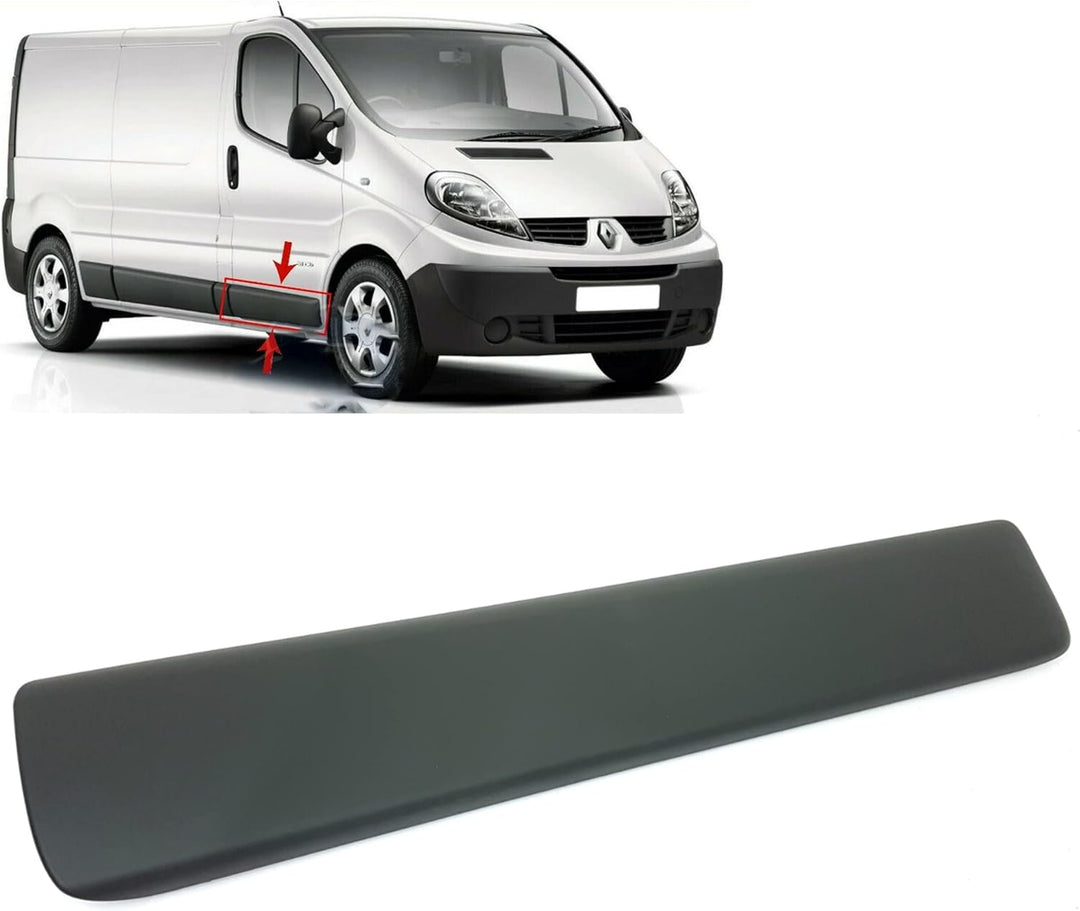 MKAREPART Rechte Seite Vordertür untere Zierleiste Blende kompatibel mit Vivaro Trafic MK2 Primaster