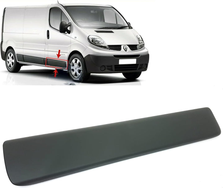 MKAREPART Rechte Seite Vordertür untere Zierleiste Blende kompatibel mit Vivaro Trafic MK2 Primaster