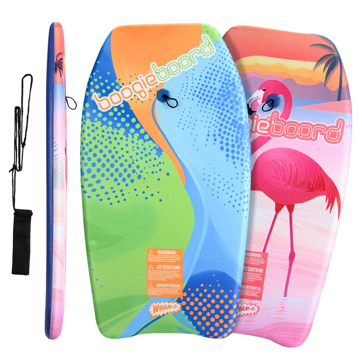 Wham-O Bodyboard 2er-Pack | Schwimmbrett für Strand & Schwimmbad | Leichtes Surfbrett Kinder | 94x46
