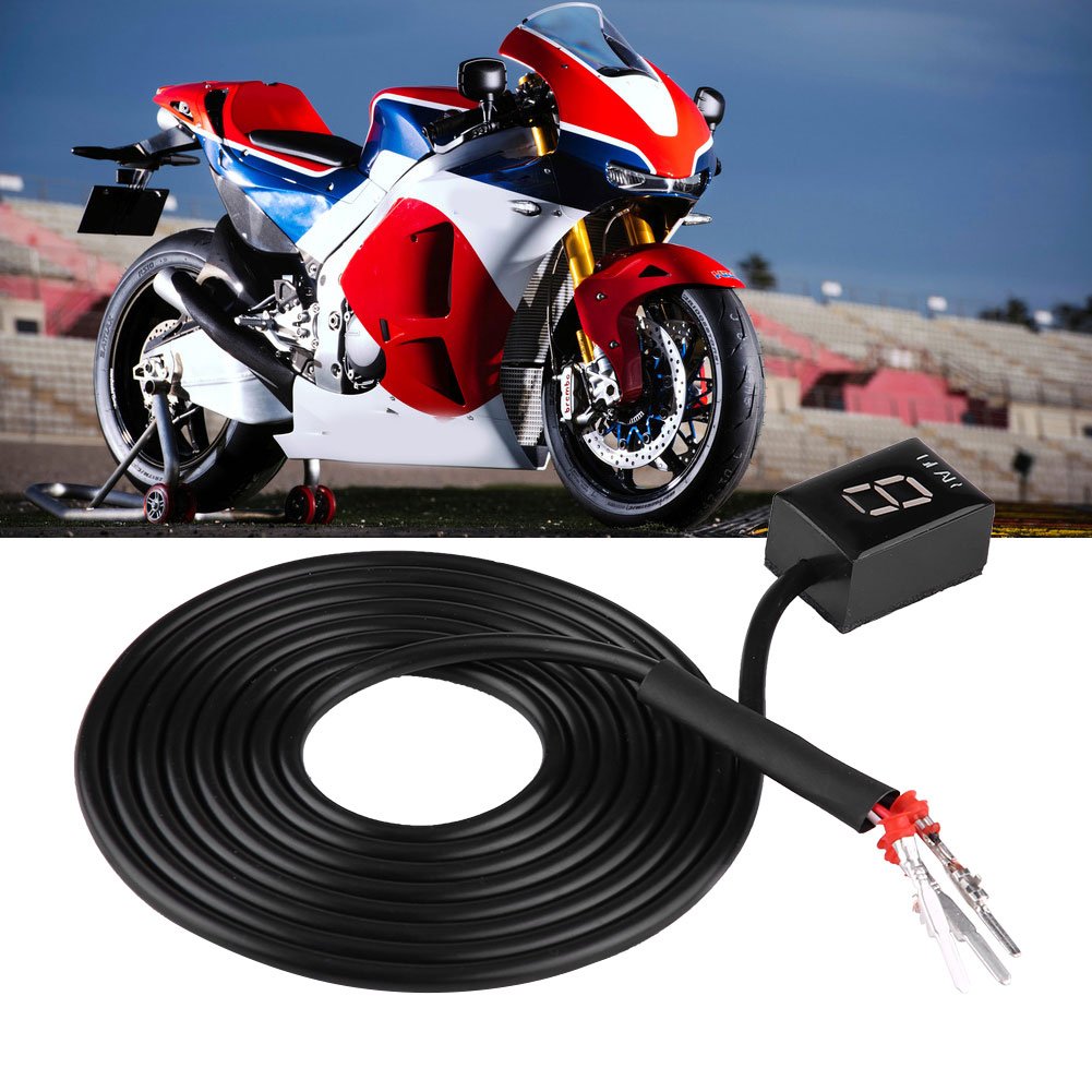 Ganganzeige, Motorrad-ECU Steckmontage 6-Gang-Digital-Ganganzeige für CB400F CB500X CB650F