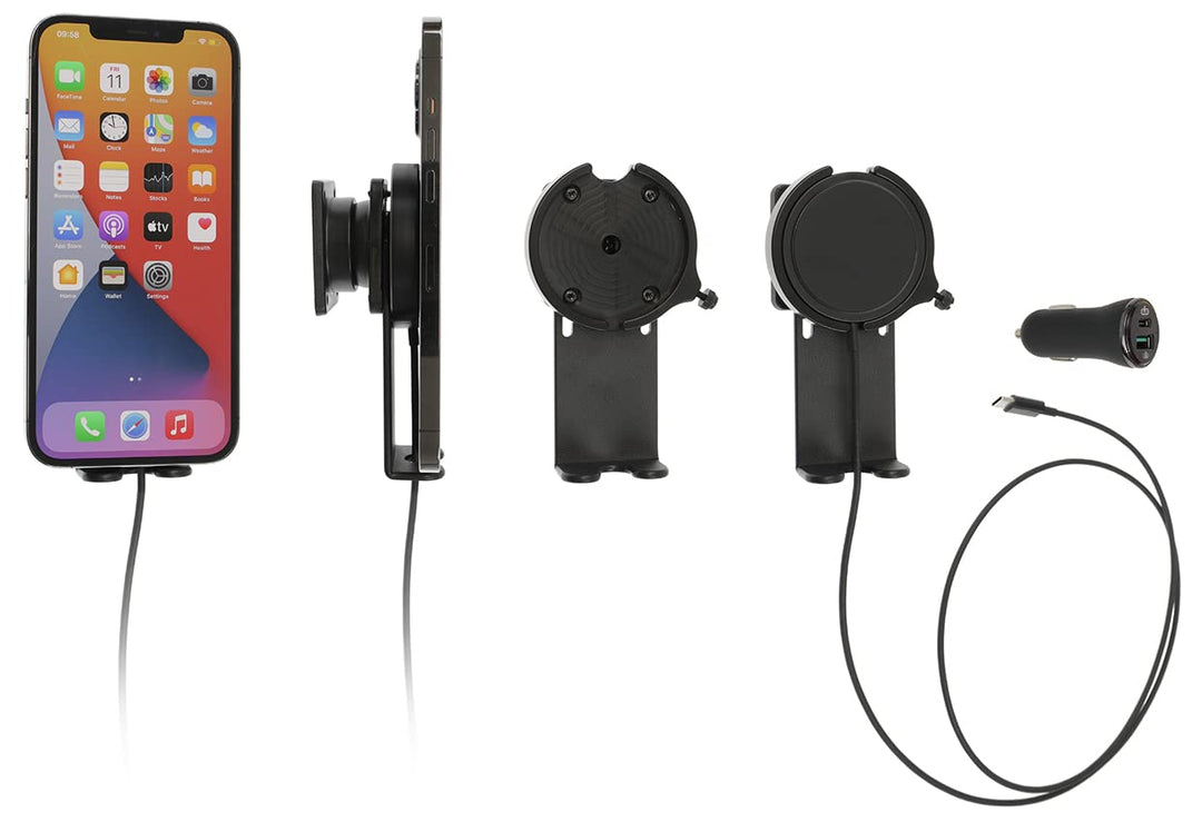 Brodit Gerätehalter 216327 | Made IN Sweden | für Smartphones - Apple iPhone 12, iPhone 12 Pro, iPho