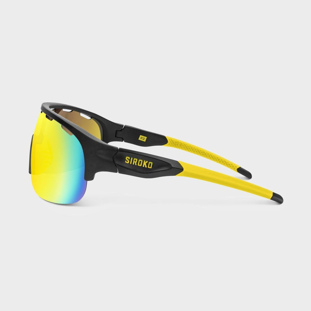 SIROKO Polarisierte K3 Fahrradbrille Herren und Damen Ultraleicht Antifog-Brillenglas, K3 MTB