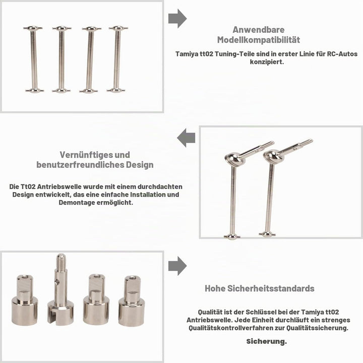 BONKZEBU CVD-Antriebswelle wltoys 144001 ersatzteile Langlebig, Robust, Schönes Aussehen, RC-Hundekn