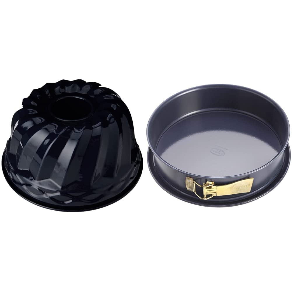 Dr. Oetker Guglhupf Backform Ø 24 cm Back-Liebe Emaille – Schnitt- & Kratzfeste Gugelhupf Form mit E