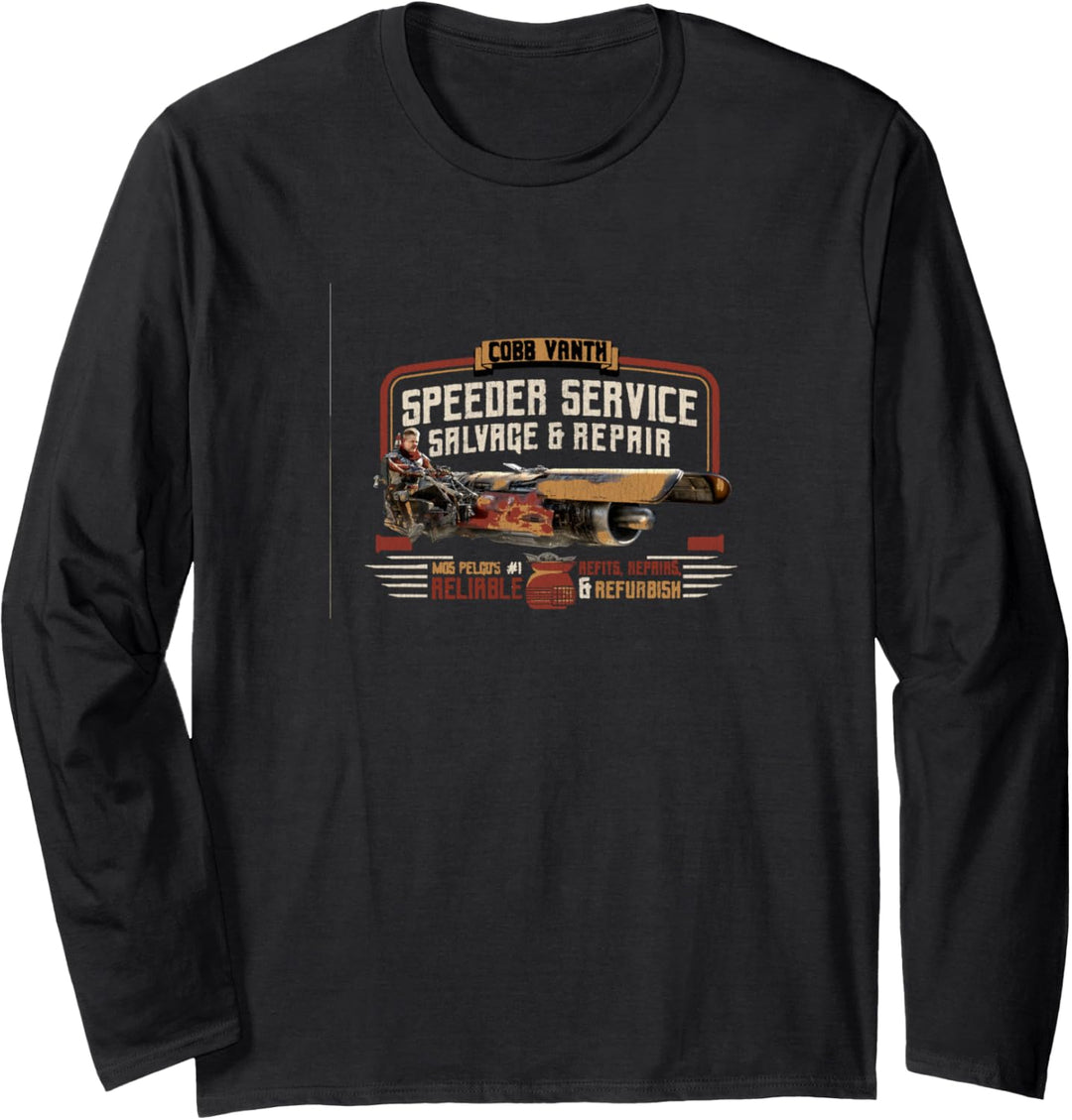 Star Wars: The Mandalorian Vanth Speeder Service Langarmshirt