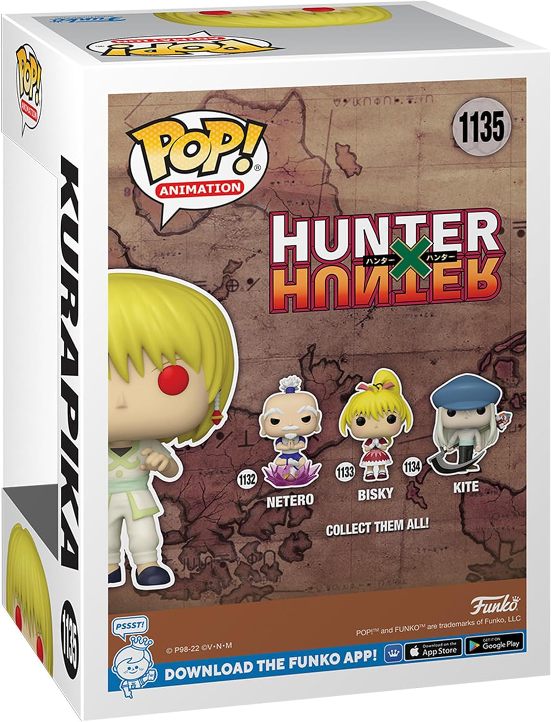 Funko Pop Hunter x Hunter Kurapika Scarlet Eyes with Chain FYE Exclusive Vinyl Figure