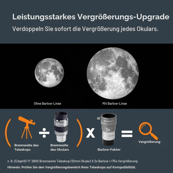 Celestron 93326 2 x 1,25&