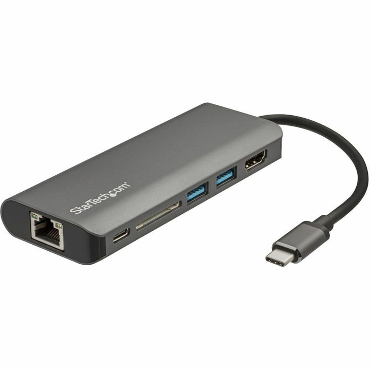 StarTech.com USB C Multiport Adapter mit 4K HDMI - USB-C Reisedock mit 4K HDMI, 3x USB 3.0 Hub, SD/S