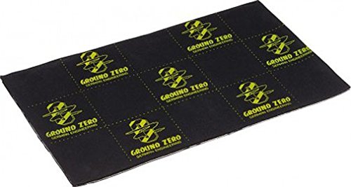 Ground Zero GZDM 1850ML - Dämmmatte, 230 x 400 x 4,5 mm, 20 Blatt Dämmmatten