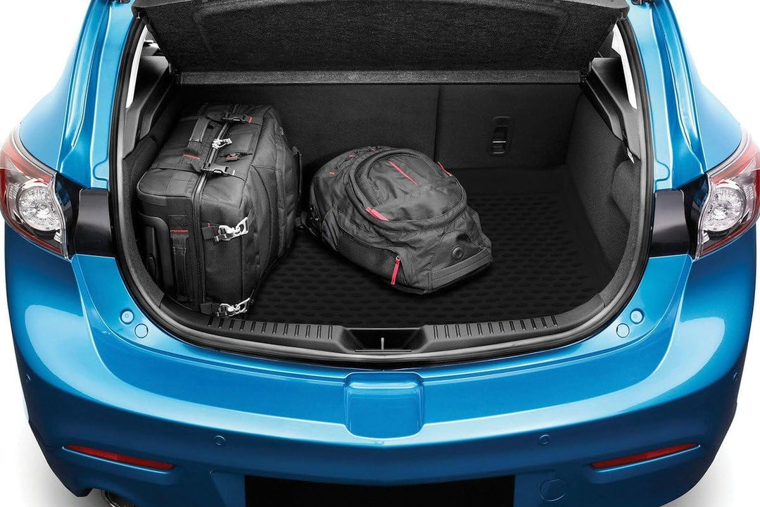 AD Tuning TM15031 Passform Gummi Kofferraumwanne, rutschfest, schwarz