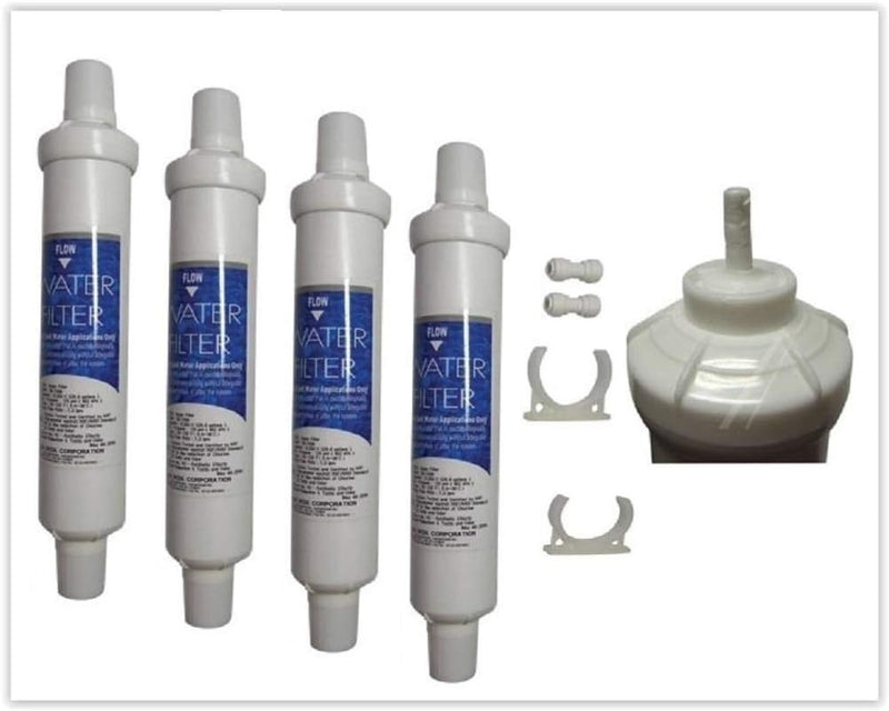 Wasserfilter DD-7098 für Siemens, Bosch, Daewoo, Neff / 497818/3019974800 / 4er-Set