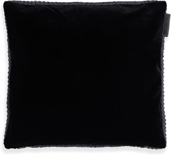 Knit Factory - Vinz Kissen - Anthrazit - 50x50 cm Anthrazit 50x50 cm, Anthrazit 50x50 cm
