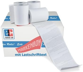 EC Cash Thermorollen passend für Ingenico ICT 220 [9m] (50 Rollen) - markenbon