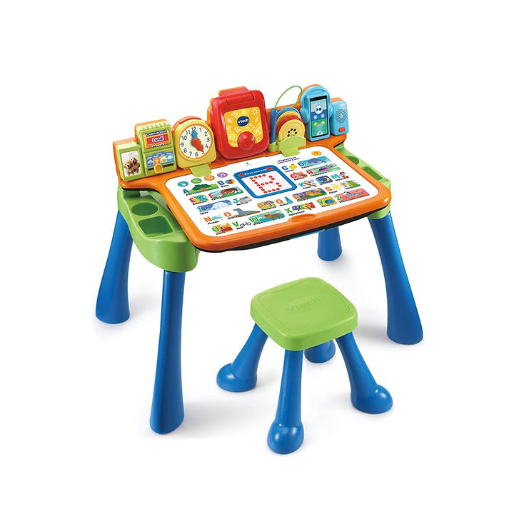 VTech Interaktiver Schreibtisch, Kunststoff, Mehrfarbig