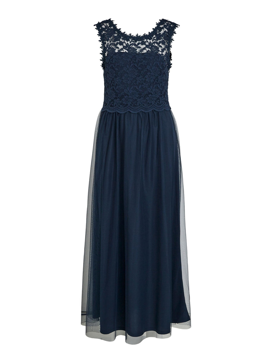 Vila Female Maxikleid VILYNNEA Spitzen 34 Total Eclipse 1, 34 Total Eclipse 1