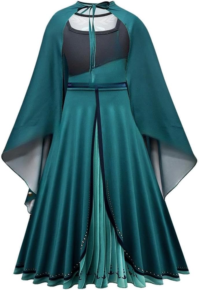 Lito Angels Prinzessin Königin Anna Krönung Kostüm Kleid für Kinder Mädchen, Eiskönigin Krönungsklei