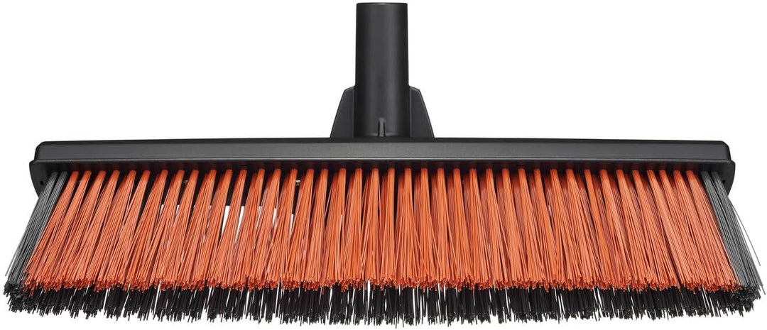 Fiskars Allzweckbesen-Kopf mit Powerclean-Borsten, Breite: 47 cm, L, Kunststoff, Schwarz, Solid, 102
