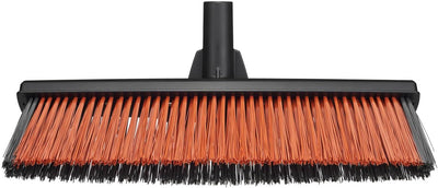 Fiskars Allzweckbesen-Kopf mit Powerclean-Borsten, Breite: 47 cm, L, Kunststoff, Schwarz, Solid, 102