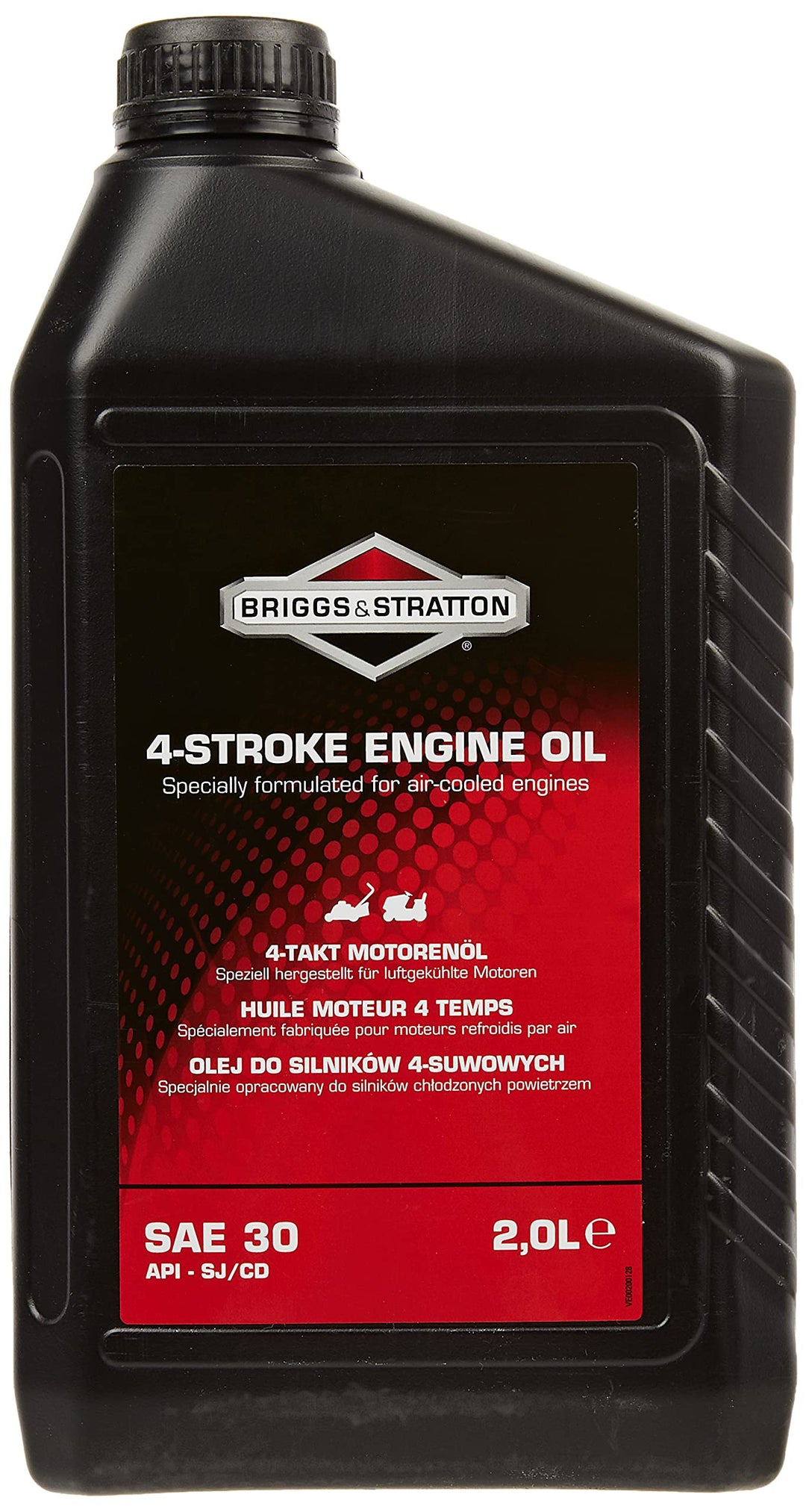 Briggs & Stratton 100008E SAE30 Öl, 2.0 Liter, SAE30