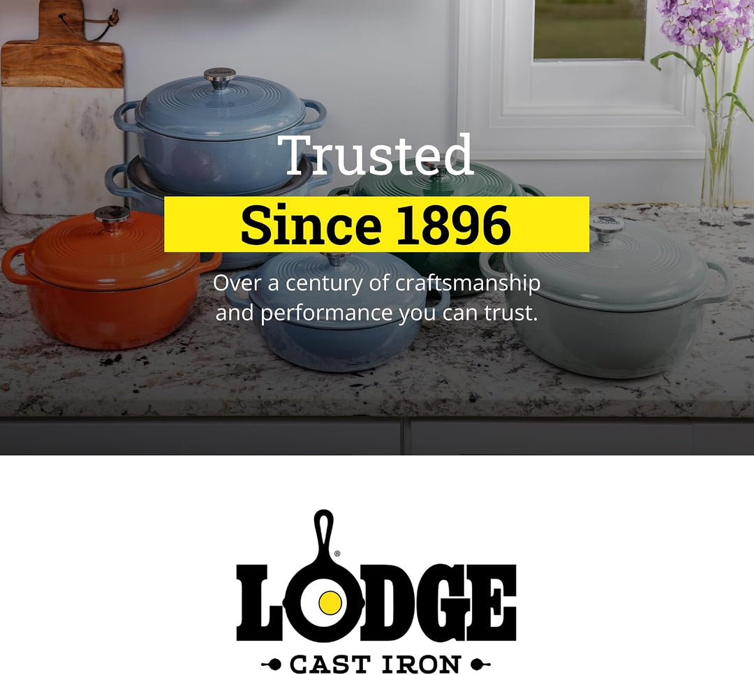 LODGE INLODGE.EC7D13, Inoxidable, Austernweiss Austernweiss 7.5 Quart, Austernweiss 7.5 Quart