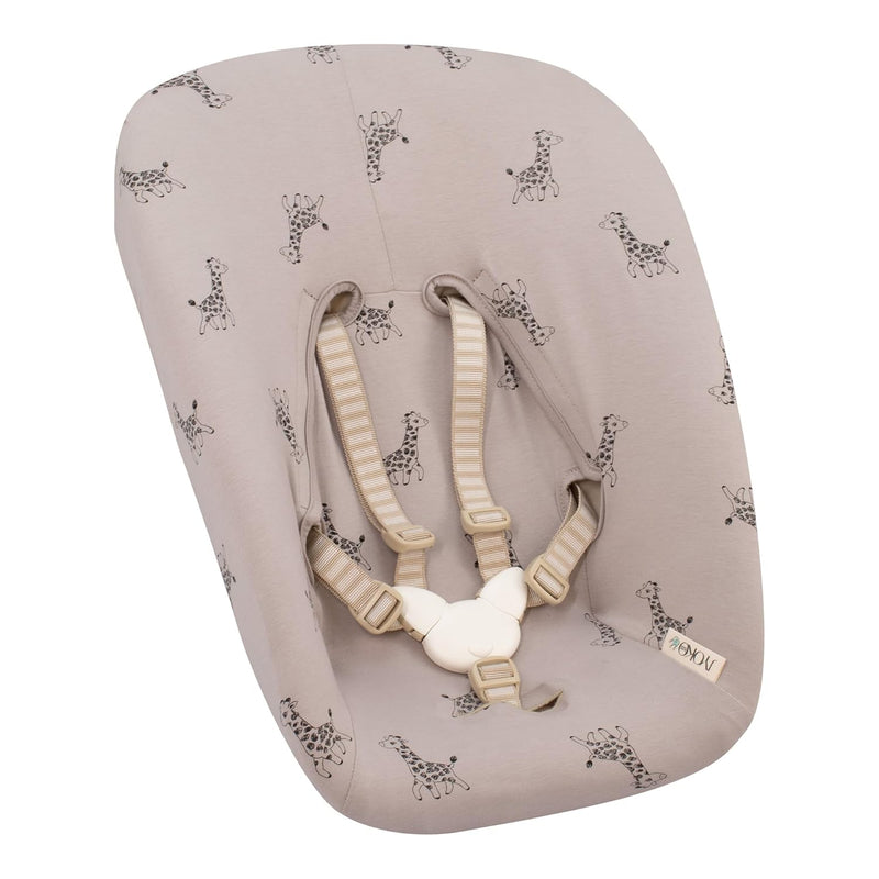 JYOKO KIDS Bezug kompatibel mit Stokke Newborn (Giraffe), Giraffe