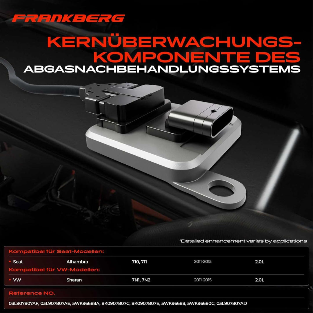 Nitrogen Oxide Sensor für A4 8K2 A4 Avant 8K5 A-l-h-a-m-b-r-a 710 S-h-a-r-a-n 7N 2.0L 3.0L Diesel 20