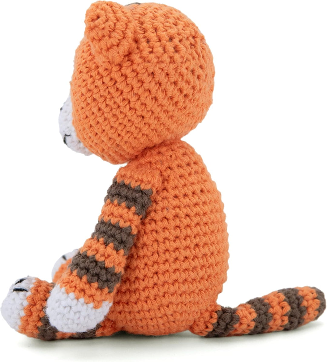 Gründl Häkelset Kuscheltier, Giraffe Gina, Esel Eddy, Robbe Robby oder Tiger Timmy, 14-18 cm, Komple