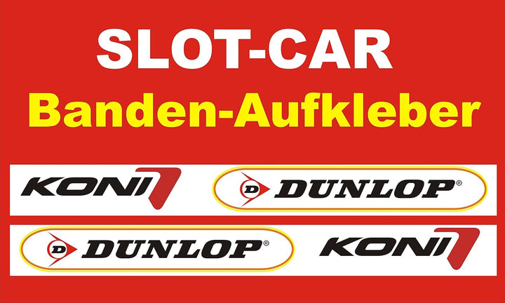 Slotcar LEITPLANKEN Bande 6cm x 200cm für Carrera DIGITAL