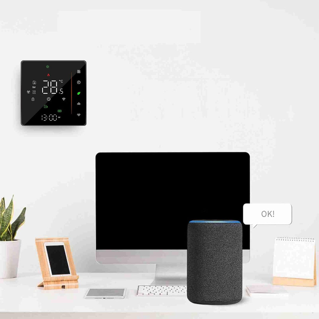 WiFi Smart Thermostat Raumthermostat, Wöchentlich programmierbar Unterstützt Touch Control/Mobile AP