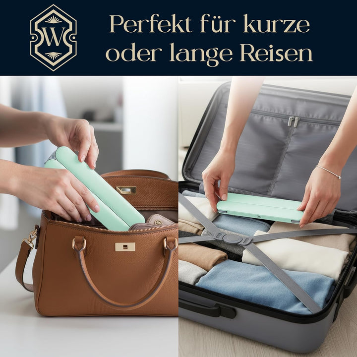 Faltbare Reise Kleiderbügel 3er Set | Platzsparend & Leicht | Ideal für Urlaub, Camping, Hotel & Zuh