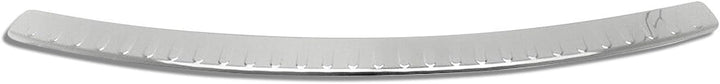 OMAC Ladekantenschutz Stossstangenschutz kompatibel mit VW Caddy 2003-2015 Chrom Silber 1tlg Caddy 2