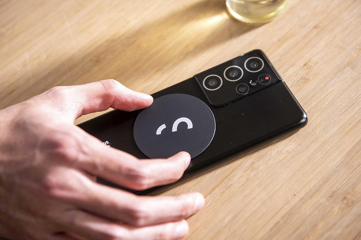 ShiftCam SnapLight – LED-Selfie-Ringlicht mit vier Helligkeitseinstellungen und eingebautem Akku – m