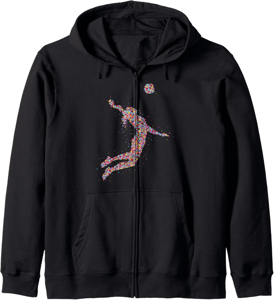 Volleyball Beachvolleyball Geschenkidee Kapuzenjacke