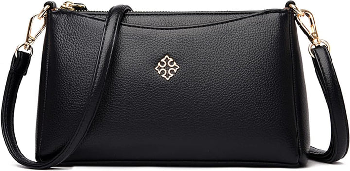 NICOLE & DORIS Handtasche Damen Klein Umhängetasche Multifunktionale Handy Tasche Schultertaschen PU