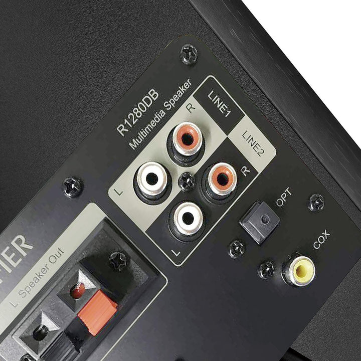 Edifier Studio R1280DB 2.0 Aktivboxen, kabellose Bluetooth Regallautsprecher in schwarz Mit Bluetoot