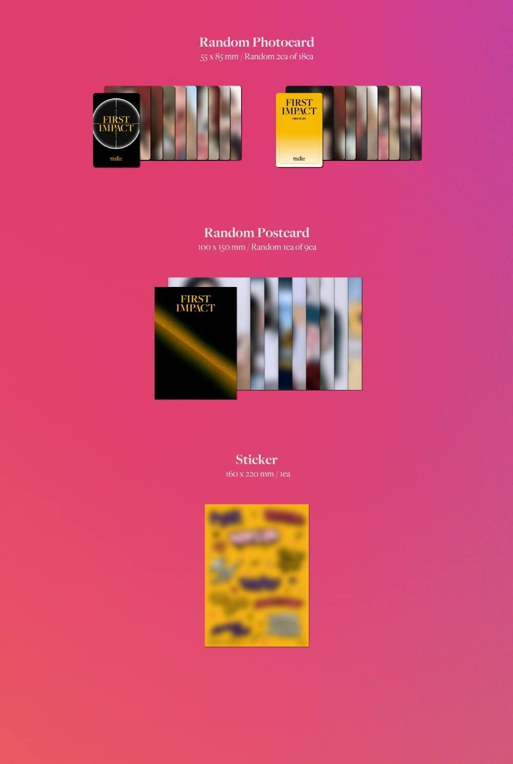 Kep1er FIRST IMPACT 1st Mini-Album Inhalt + Tracking Kpop versiegelt (Connect 1), Connect 1